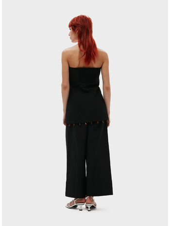 TOP COTTON SUITING, 099 BLACK, small