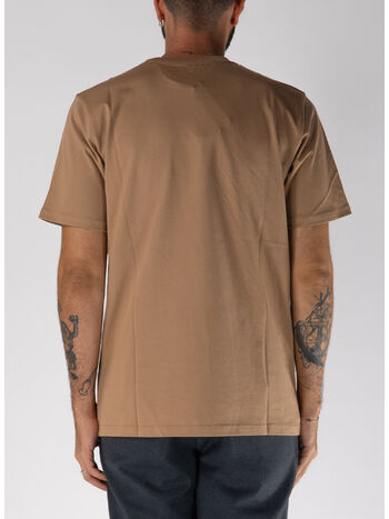 T-SHIRT S/S POCKET, 2FSXX PEANUT, small