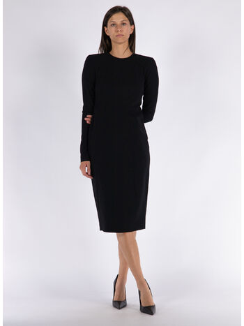ABITO A TUBINO, 1 BLACK, small
