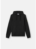 FELPA HOODIE ORGANIC COTTON, V0029 BLACK, thumb