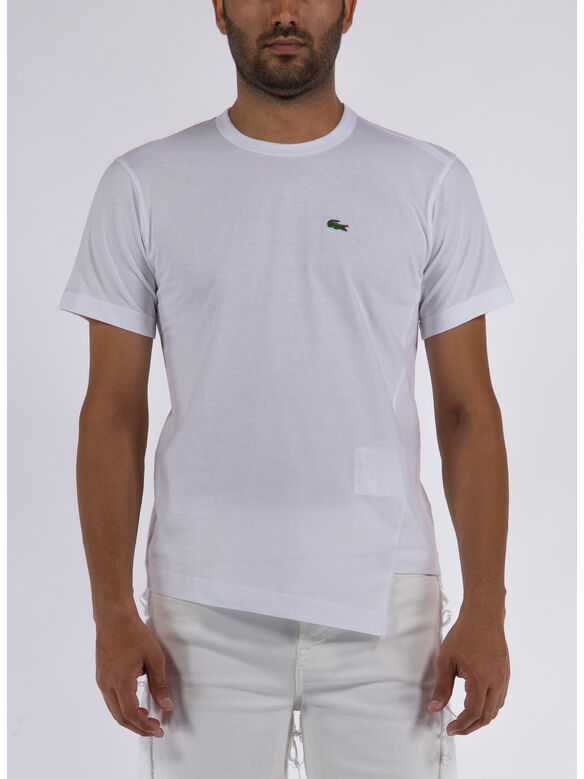 T-SHIRT KNIT X LACOSTE, WHITE, medium