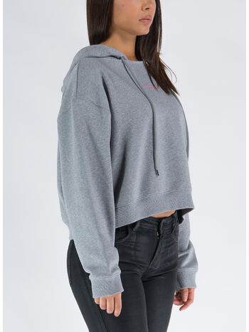 FELPA STELLA 2001 PRINT CON CAPPUCCIO, , small