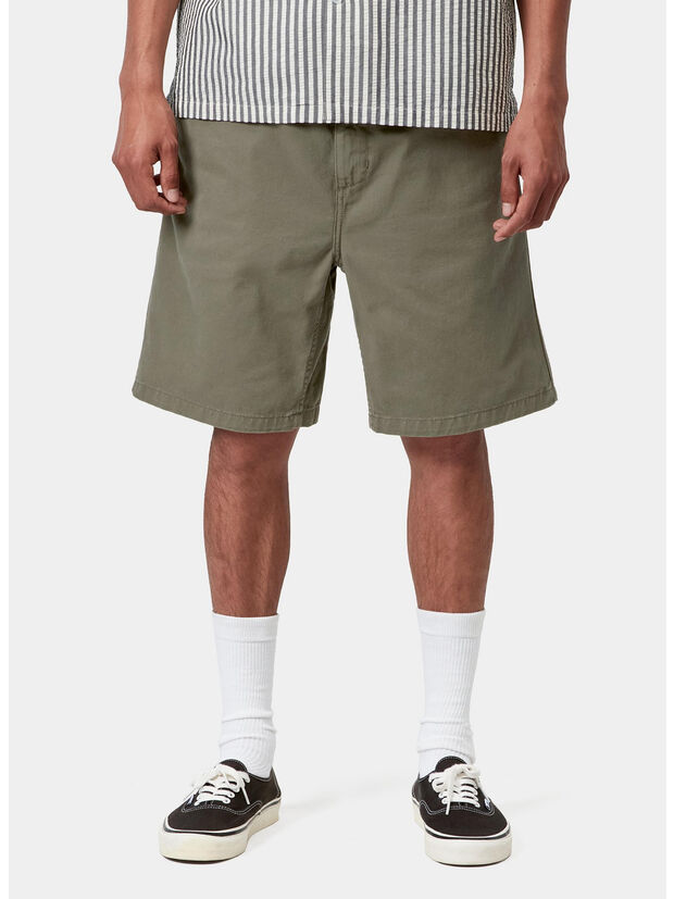 SHORTS FLINT, 11GD Leaf, garment dyed, large