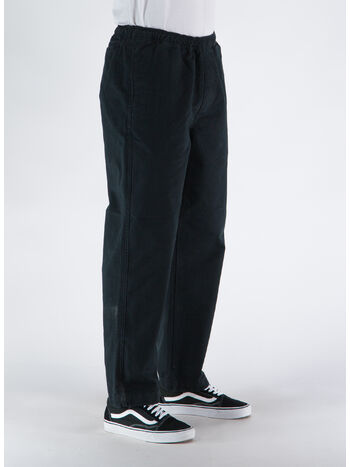 PANTALONE BRUSHED BEACH, BLACK, small