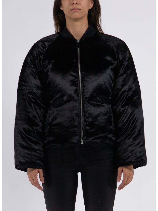 GIACCA BOMBER, BLACK, large