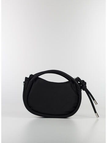 BORSA A MANO KNOT, 099 BLACK, small