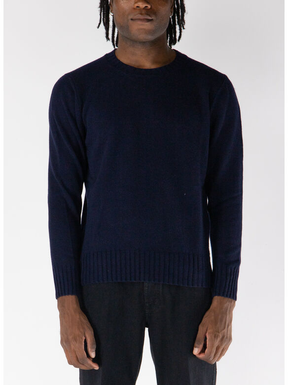 MAGLIONE GIROCOLLO AAPPIO, 21 BLU, medium