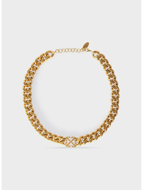 COLLANA ARROW CHAINED, 7600 GOLD, medium