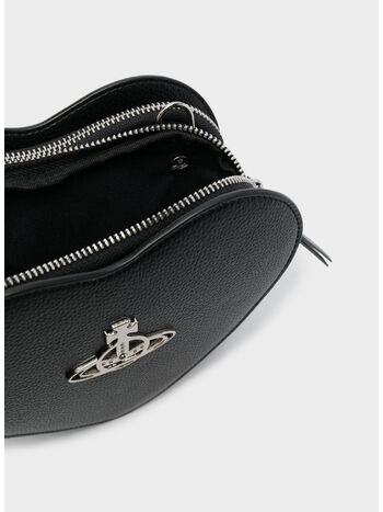 BORSA LOUISE HEART, N403 BLACK, small