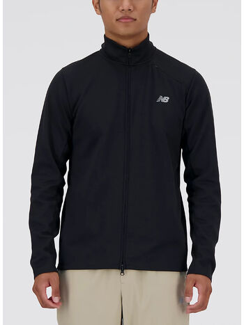 FELPA HOODIE IN MAGLIA TECH FELPA FULL ZIP IN MAGLIA TECH, BK, small
