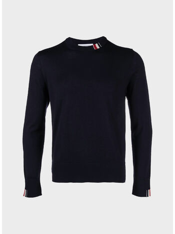 PULLOVER JERSEY STITCH, 415 NAVY, small