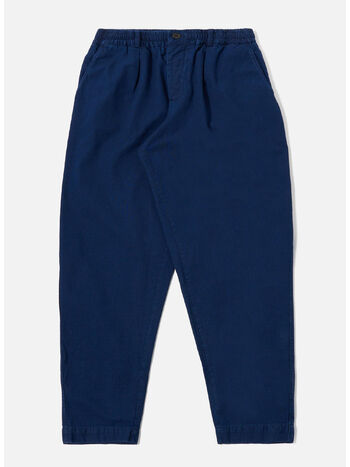 PANTALONE INDIGO KIMSTOP PLEATED TRACK, INDIGO, small