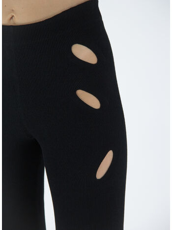 PANTALONE LOCK SLIT, BLACK/BLACK, small