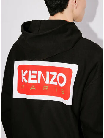 FELPA KENZO PARIS OVERSIZED, 99J BLACK, small