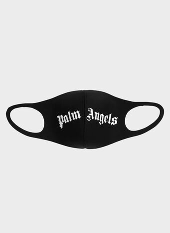 MASCHERINA LOGO, 1001BLACKWHITE, small