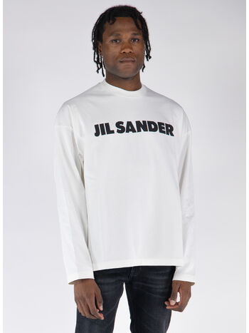 T-SHIRT CON LOGO, 102 PORCELAIN, small