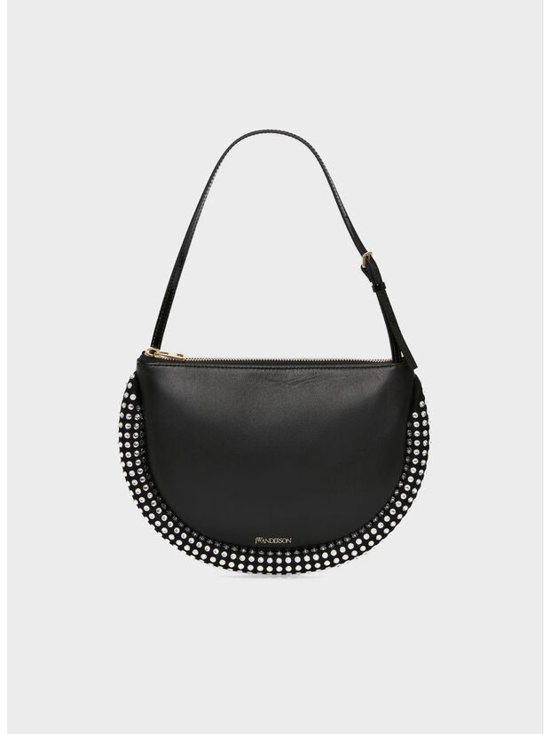 BORSA CRYSTAL BUMPER MOON, 999 BLACK, large