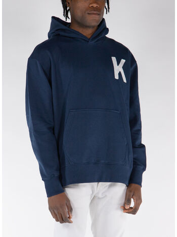 FELPA HOODIE LUCKY TIGER OVERSIZE, 77 MIDNIGHT BLUE, small