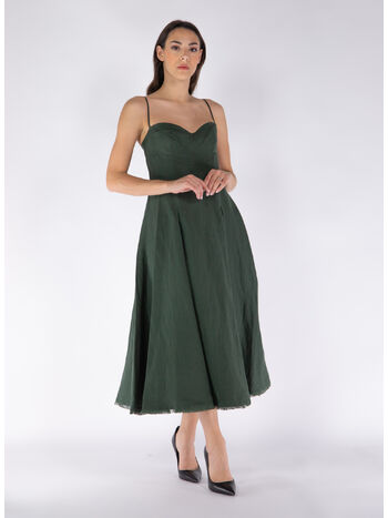 ABITO MIDI  ANALISE S/L BUSTIER, ARMY, small