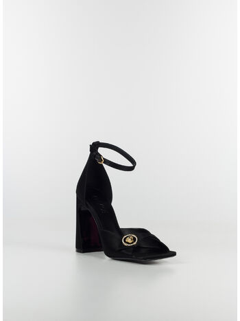 SANDALO A RASO, 1B00V NERO-ORO VERSACE, small