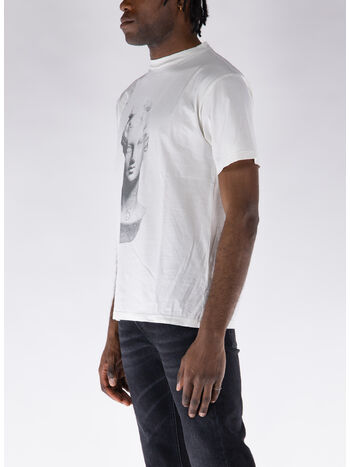 T-SHIRT AGED STATUE, OFFWHT OFF WHITE, small