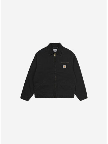 GIUBBOTTO OG DETROIT, 00E4O BLACK/BLACK STONE CANVAS, small