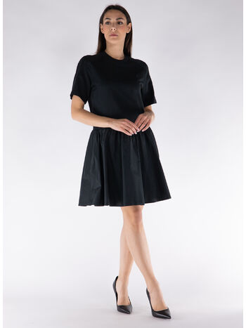 ABITO CORTO IN COTONE, 999, small
