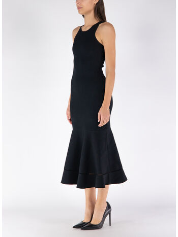 ABITO SLEEVELESS FIT AND FLARE, BLACK BLACK, small
