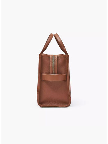 BORSA THE LEATHER MEDIUM TOTE, 212 ARGAN OIL, small