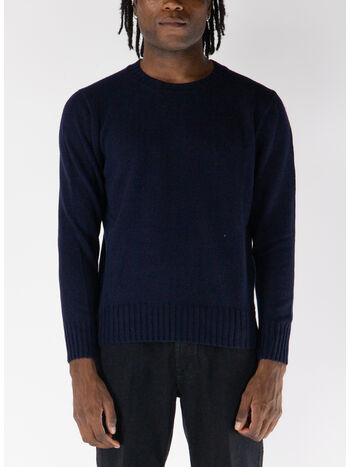 MAGLIONE GIROCOLLO AAPPIO, 21 BLU, small