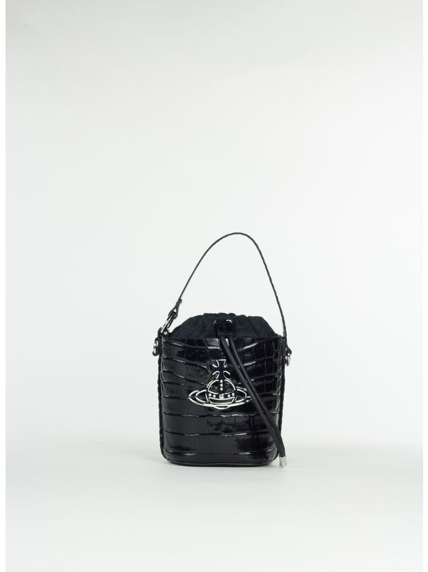 BORSA BUCKET DAISY, N401 BLACK, large