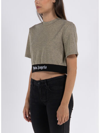 T-SHIRT LUREX LOGO TAPE, , small