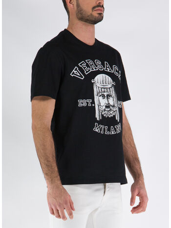 T-SHIRT STAMPA MASCHERA, 1B000, small