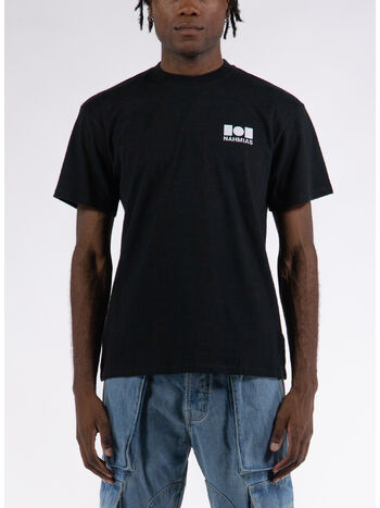 T-SHIRT LOGO, 001 BLACK, small