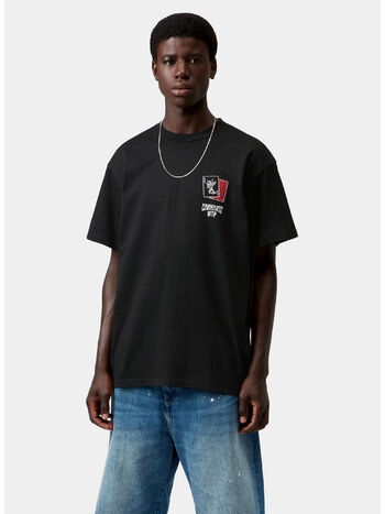 T-SHIRT PLAYING CARDS, 89XX BLACK, small
