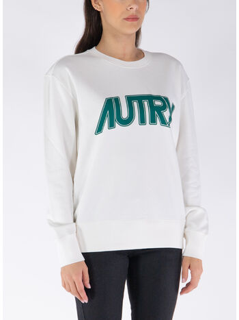 FELPA  GIROCOLLO AUTRY, 514W WHITE, small