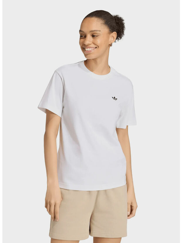T-SHIRT ESSENTIALS, WHITE, large