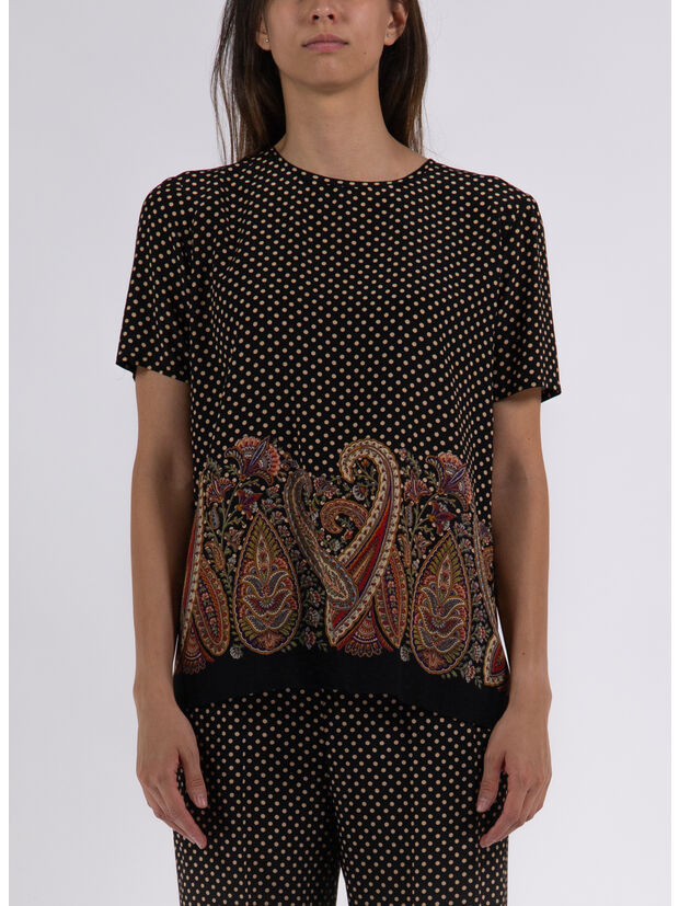 TOP IN CRÊPE DE CHINE STAMPATA, 1, large
