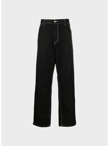 PANTALONE SIMPLE, 8960 BLACK HEAVY STONE WASH, small