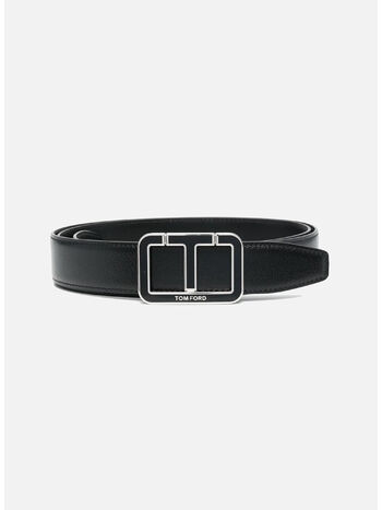 CINTURA SHINY PRINTED GOAT ENAMEL, 1N001 BLACK, small