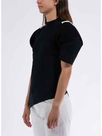 MAGLIONE IN MAGLIA, 001 BLACK, small