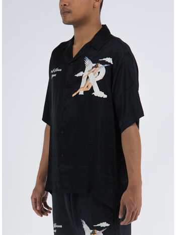 CAMICIA STORM IS HEAVEN, 01 BLACK, small