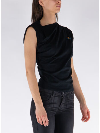 T-SHIRT HEBO, N401 BLACK, small