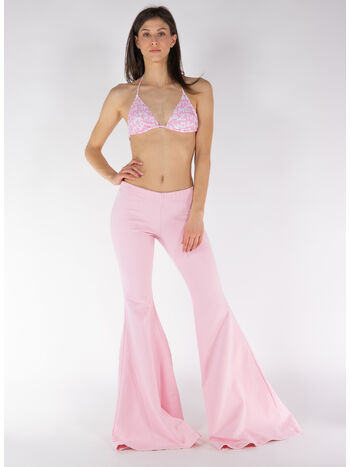 PANTALONE EXTREME FLARED, BABY PINK, small