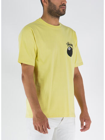 T-SHIRT 8 BALL, YELLOW, small