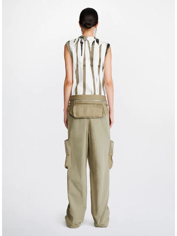 PANTALONE BELT BAG BLOUSON, SAGE, small