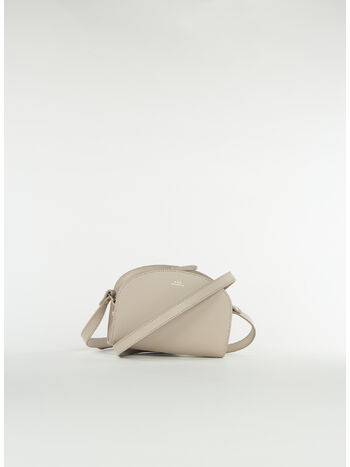 BORSA SAC DEMI-LUNE MINI, LAL MOON GREY, small