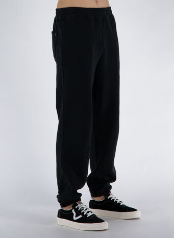 PANTALONE STOCK LOGO, BLACK, small