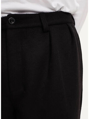 PANTALONE WOOL SUITE, BLACK, small