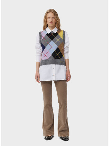 GILET HARLEQUIN, 523 FROST GRAY, small